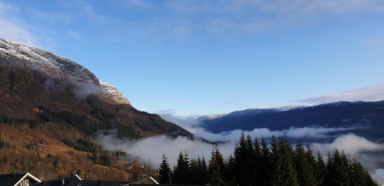 New And Exclusive Cottage In Voss With A Great View 斯屈勒斯塔穆 外观 照片