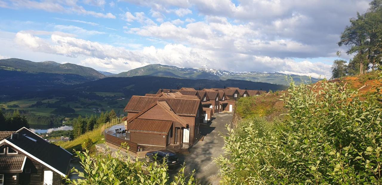 New And Exclusive Cottage In Voss With A Great View 斯屈勒斯塔穆 外观 照片