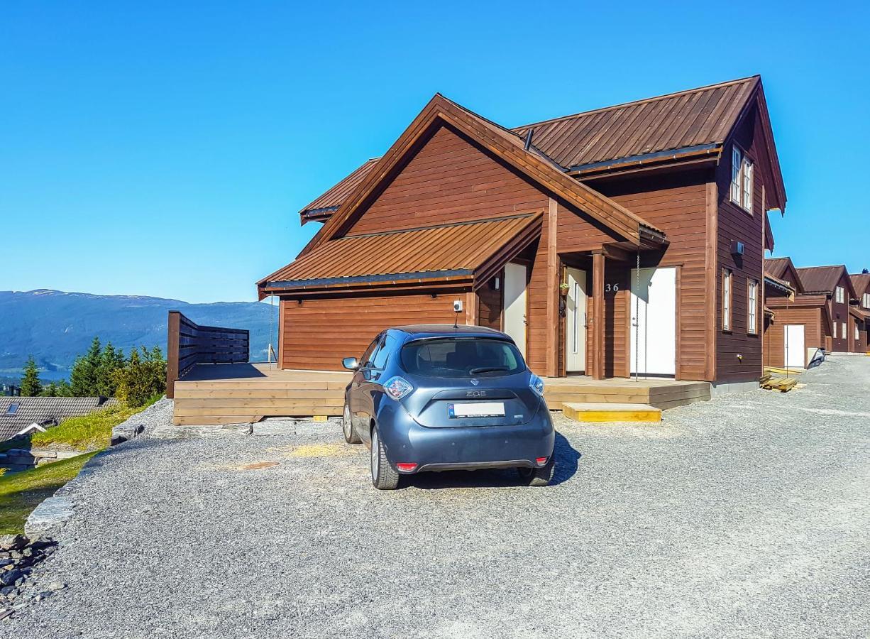 New And Exclusive Cottage In Voss With A Great View 斯屈勒斯塔穆 外观 照片