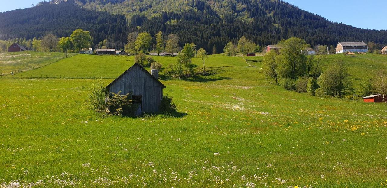 New And Exclusive Cottage In Voss With A Great View 斯屈勒斯塔穆 外观 照片