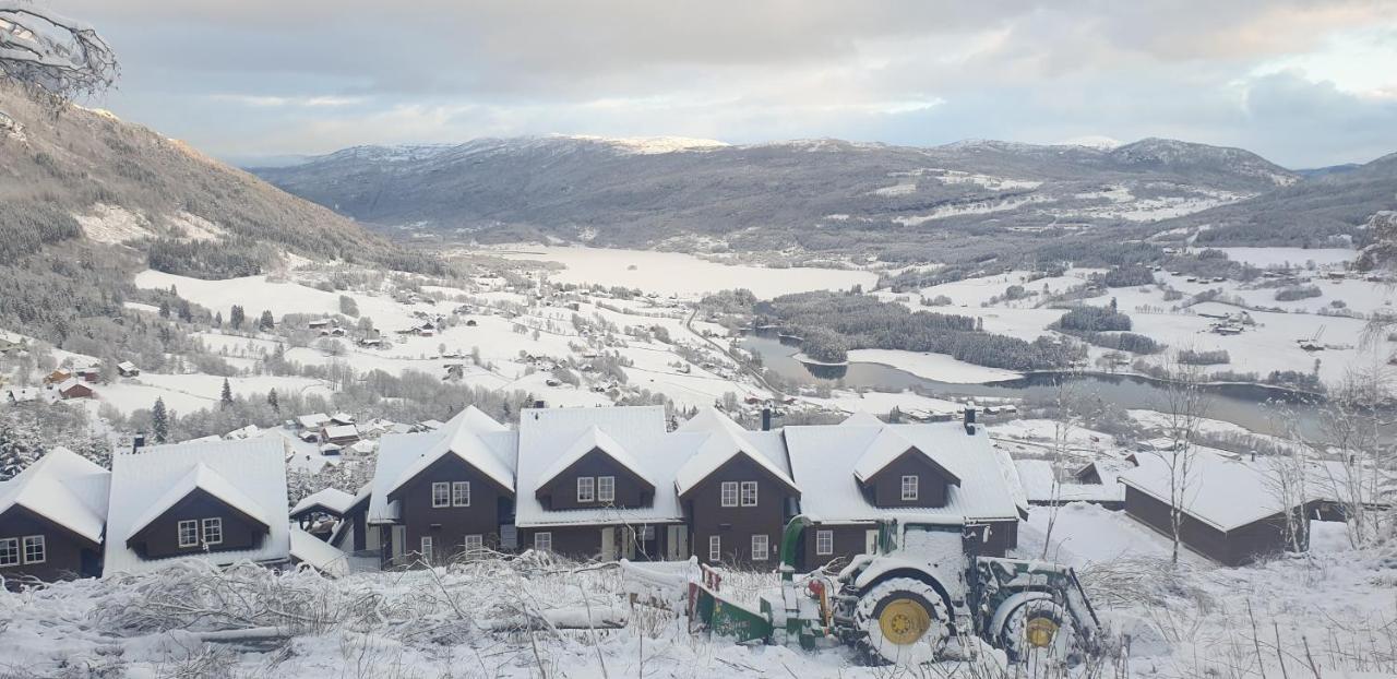 New And Exclusive Cottage In Voss With A Great View 斯屈勒斯塔穆 外观 照片
