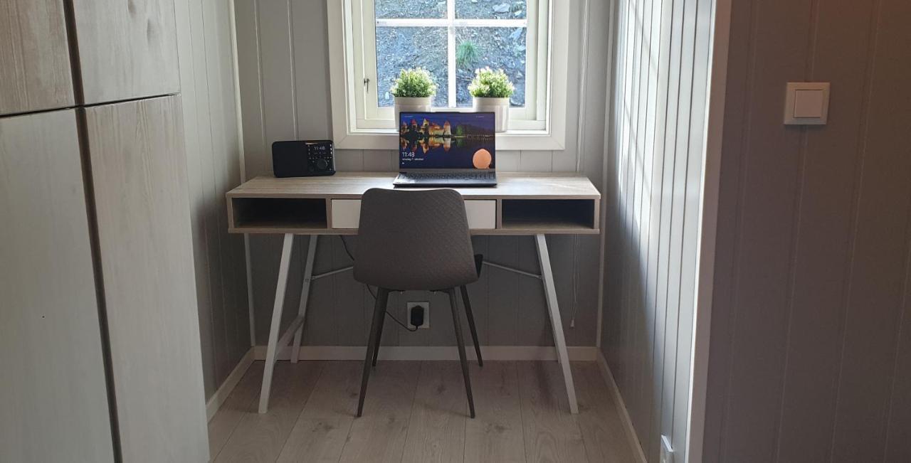 New And Exclusive Cottage In Voss With A Great View 斯屈勒斯塔穆 外观 照片